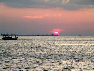 Sundown over Serutu