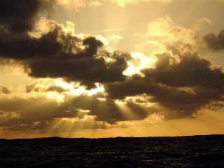 Sailing across the Pacific
